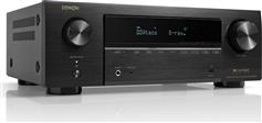 Denon AVR-X1800H Ενισχυτής Home Cinema 4K/8K 7.2 Καναλιών 80W/8Ω 175W/6Ω με HDR και Dolby Atmos Μαύρος