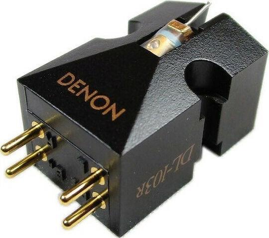 Denon DL-103R MC Κεφαλή Πικάπ Κινητού Πηνίου σε Μαύρο Χρώμα 02.02.0010