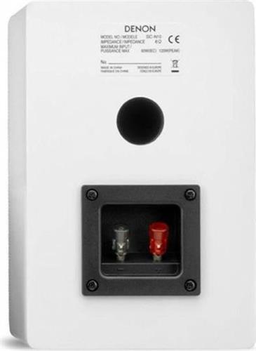 Denon SC-N10 Ζεύγος Ηχείων Hi-Fi Βιβλιοθήκης 120W 2 Δρόμων Π15.3xΒ20xΥ23.3cm Μαύρο 02.15.0093