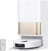 Dreame L40s Pro Ultra Σκούπα Ρομπότ για Σκούπισμα & Σφουγγάρισμα με Χαρτογράφηση και Wi-Fi Λευκή RLL74CE