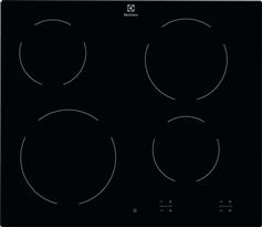 Electrolux EHF6240IOK Radiant Hob Κεραμική Εστία Αυτόνομη με Λειτουργία Κλειδώματος Π60cm