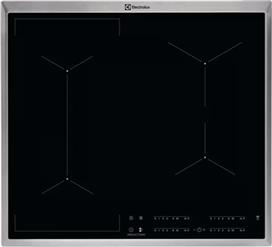 Electrolux EIV6340X Bridge Επαγωγική Εστία με Πλαίσιο Αυτόνομη με Λειτουργία Κλειδώματος Π60cm
