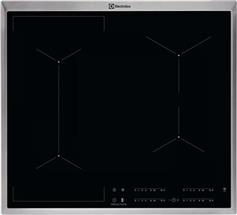 Electrolux EIV6340X Bridge Επαγωγική Εστία με Πλαίσιο Αυτόνομη με Λειτουργία Κλειδώματος Π60cm