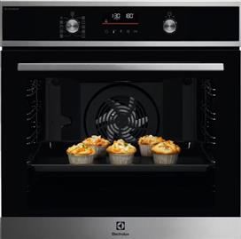 Electrolux EOD6P66X 600 SteamBake Φούρνος άνω Πάγκου 72lt Inox