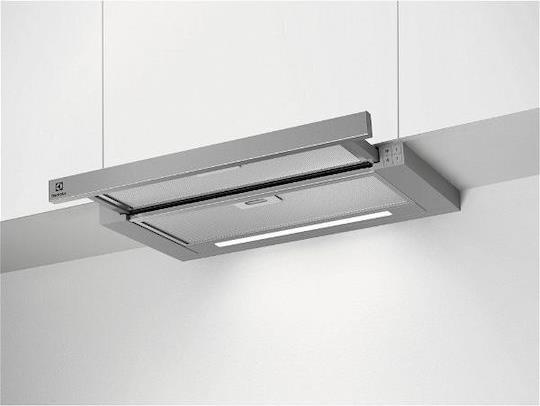 Electrolux LFP416X 300 LEDLights Συρόμενος Απορροφητήρας 60cm Inox