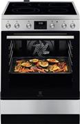 Electrolux LKR64024MX SurroundCook Κουζίνα 73lt με Κεραμικές Εστίες Π60cm Inox