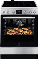 Electrolux LKR64024MX Κουζίνα 73lt με Κεραμικές Εστίες Π60cm Inox