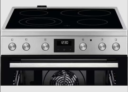Electrolux LKR64024MX Κουζίνα 73lt με Κεραμικές Εστίες Π60cm Inox