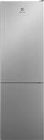 Electrolux LNT5ME32U1 TwinTech Ψυγειοκαταψύκτης 331lt No Frost Υ186xΠ59.5xΒ65cm Ασημί 
