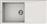 Elleci Tekno 480 Granitek Ένθετος Νεροχύτης από Συνθετικό Γρανίτη Μ100xΠ50cm Bianco Titano TEKNO480-68