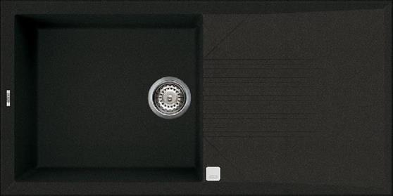 Elleci Tekno 480 Metaltek Ένθετος Νεροχύτης από Συνθετικό Γρανίτη Μ100xΠ50cm Ghisa TEKNO480-70