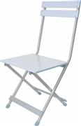 Escape Καρέκλα Παραλίας με Σκελετό Αλουμινίου σε Λευκό Χρώμα 15484