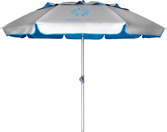 Escape Ομπρέλα Θαλάσσης Αλουμινίου Διαμέτρου 2m με UV Προστασία και Αεραγωγό Μπλε