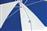 Escape Σπαστή Ομπρέλα Θαλάσσης Διαμέτρου 2m White/Blue 12024