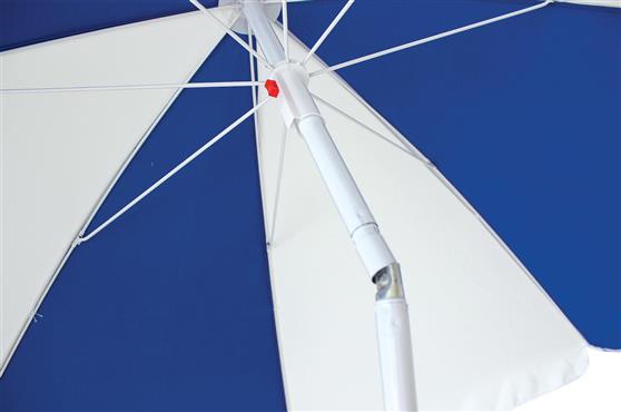Escape Σπαστή Ομπρέλα Θαλάσσης Διαμέτρου 2m White/Blue 12024