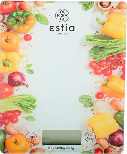 Estia 01-13301 Veggies Ψηφιακή Ζυγαριά Κουζίνας 1gr/5kg Πολύχρωμη