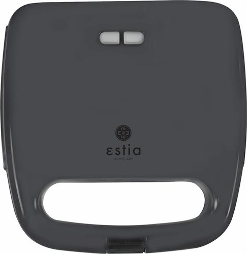 Estia 06-10010 Aroma Grey Τοστιέρα για 2 Τοστ 750W Γκρι