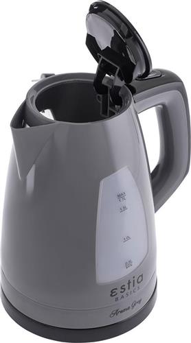 Estia 06-10089 Aroma Βραστήρας 1.7lt 2200W Γκρι