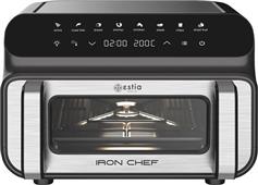Estia 06-26646 Iron Chef Φριτέζα Αέρος 10lt Μαύρη