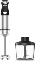 Estia 06-39318 InoxSense Ραβδομπλέντερ με Ανοξείδωτη Ράβδο 1000W Ασημί