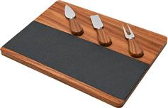 Estia Allure Πλατώ Σερβιρίσματος Τυριών Ξύλινο 33x19x1.5cm 07-43254