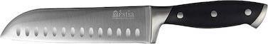 Estia Butcher Μαχαίρι Santoku από Ανοξείδωτο Ατσάλι 20cm