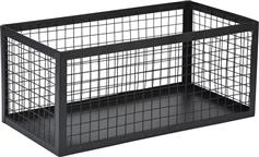 Estia Cage Καλάθι Αποθήκευσης Μαύρο 30x15.5x13cm 02-27667
