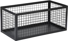 Estia Cage Καλάθι Αποθήκευσης Μαύροο 23.5x15x11cm 02-27650