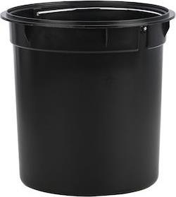 Estia Classic Μεταλλικό Καλαθάκι Μπάνιου 5lt Μπεζ