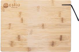 Estia Επιφάνεια Κοπής από Μπαμπού Μπεζ 27x20cm
