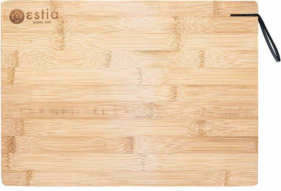 Estia Επιφάνεια Κοπής από Μπαμπού Μπεζ 33x24cm