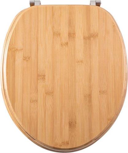 Estia Essentials Καπάκι Λεκάνης Ξύλινο 43x35cm Καφέ