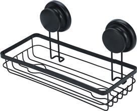 Estia Εταζέρα Με Βεντούζες Ίσια Μαύρη 02-23713