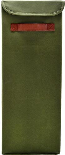 Estia Καλάθι Απλύτων Υφασμάτινο με Καπάκι 38x21x55cm Πράσινο 02-14926