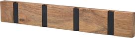 Estia Κρεμάστρα Τοίχου Ξύλινη 4 Θέσεων 02-34085