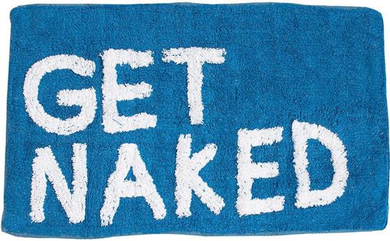 Estia Πατάκι Μπάνιου Βαμβακερό Get Naked Μπλε 50x80cm