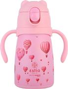 Estia Save the Aegean Bubble Bottle Παιδικό Παγούρι Θερμός με Καλαμάκι Non Spill Love Ascend 300ml 01-33231