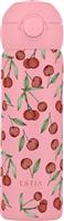 Estia Save the Aegean Handy Bottle Ανοξείδωτο Παιδικό Παγούρι Θερμός Cherry Rose 470ml 01-55370