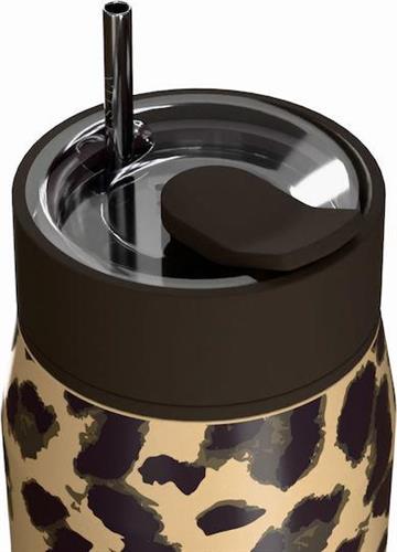 Estia Save the Aegean Lens Μπουκάλι Θερμός Ανοξείδωτο BPA Free 360ml Spotted Prowl με Καλαμάκι 01-42981