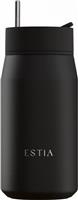 Estia Save the Aegean Lens Μπουκάλι Θερμός Ανοξείδωτο BPA Free 360ml Void με Καλαμάκι 01-42806