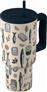 Estia Save the Aegean Straw Tumbler XL Ανακυκλώσιμο Θερμός Ανοξείδωτο BPA Free 900ml Salt Life με Καλαμάκι και Λαβή 01-41557