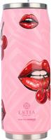 Estia Save the Aegean Travel Cup Ποτήρι Θερμός Ανοξείδωτο BPA Free 500ml Blush Pop με Καλαμάκι 01-31312