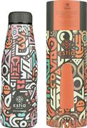 Estia Save the Aegean Travel Flask Μπουκάλι Θερμός Ανοξείδωτο BPA Free GeoVivid 500ml 01-22082