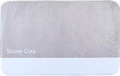 Estia Tone Lab Πατάκι Μπάνιου Stone Clay 50x80cm 02-40277