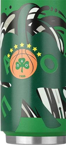 Estia Travel Cup Ποτήρι Θερμός Ανοξείδωτο BPA Free Panathinaikos BC Edition We The Greens 500ml 00-27124