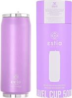Estia Travel Flask Save Aegean Μπουκάλι Θερμός Matte Purple 500ml