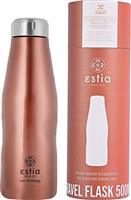 Estia Travel Flask Save Aegean Μπουκάλι Θερμός Rose Gold 500ml