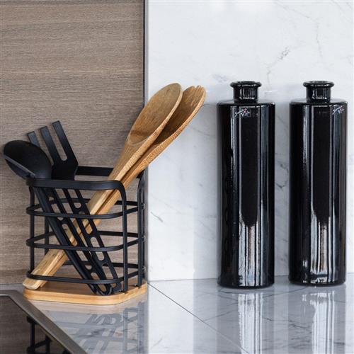 Estia Βάση Εργαλείων Κουζίνας Bamboo 12x12x14.5cm