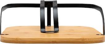 Estia Χαρτοπετσετοθήκη Ξύλινη Μαύρη 20x20x7cm