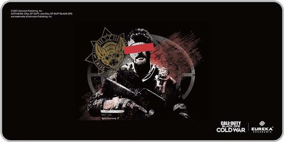Eureka Ergonomic Call Of Duty Black Ops Cold War Gaming Mouse Pad XXL 800mm Μαύρο COD-MP10 22.07.0011